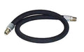 DURAFORCE 1/2" x 36" 2-Wire Hydraulic Hose Assembly Solid & Swivel Fittings 3,000 Max PSI