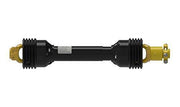 DURAFORCE 40" Complete PTO Driveline 1-3/4" 20 Spline QD Both Ends w/ Overrunning Clutch