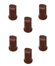 DURAFORCE Pack of 6 - TeeJet Stream-Jet SJ-3 3-Stream Outlet Spray Tip 0.50 GPM @ 40 PSI