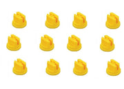 DURAFORCE Pack of 12 - TeeJet Flat Spray Tips Yellow 80° Polymer 0.20 GPM @ 40 PSI