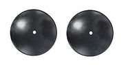 DURAFORCE 2 of 22" Smooth Disc Harrow Blades 1-1/2" Round 7 Gauge 5 MM Thick P227112R