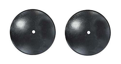 DURAFORCE 2 of 22" Smooth Disc Harrow Blades 1-1/2" Round 7 Gauge 5 MM Thick P227112R