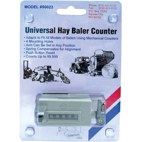 DURAFORCE Mechanical Hay Bale Counter w/ Reset Button 50023