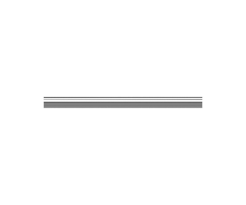 DURAFORCE Weasler 59-1/16" x 48 MM x 3.8 MM Wall Lemon Shaped Outer Profile Tubing