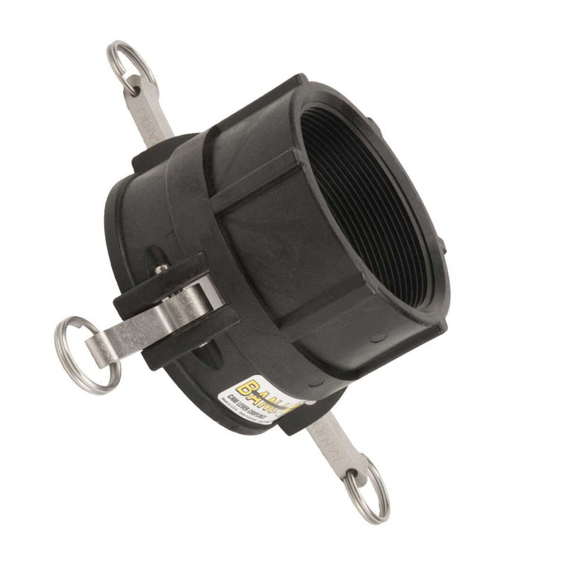 DURAFORCE 4" Banjo Poly Cam Lever Female Coupler - 4" Female NPT USA MADE 400D