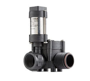 DURAFORCE Electric Shutoff Solenoid Valve 1" Inlet x 1" Bypass Outlet x 3/4" Boom Outlet