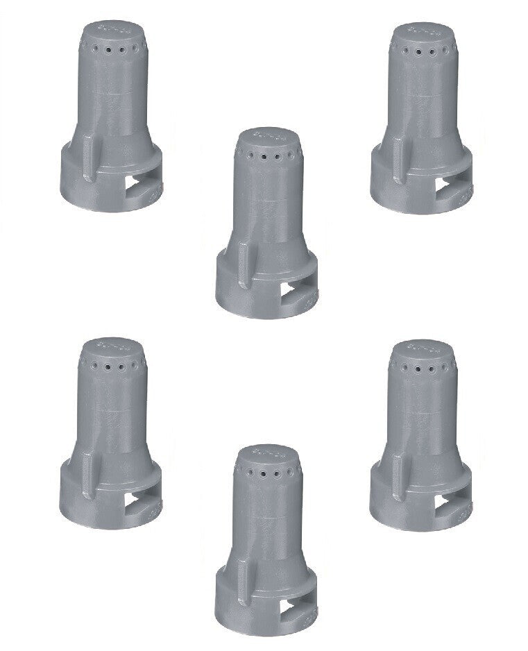 DURAFORCE Pack of 6 - TeeJet Stream-Jet SJ-7 7-Stream Outlet Spray Tip 0.6 GPM @ 40 PSI