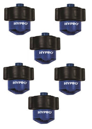 DURAFORCE 6 Hypro Guardian Air Twin Blue Polymer Spray Tips 110° Rated @ 0.30 GPM 40 PSI