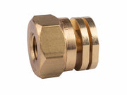 DURAFORCE Boomless Spray Nozzle 1/4" FPT 10 Orifice (90° & 180° Caps) 4.2 GPM @ 40 PSI
