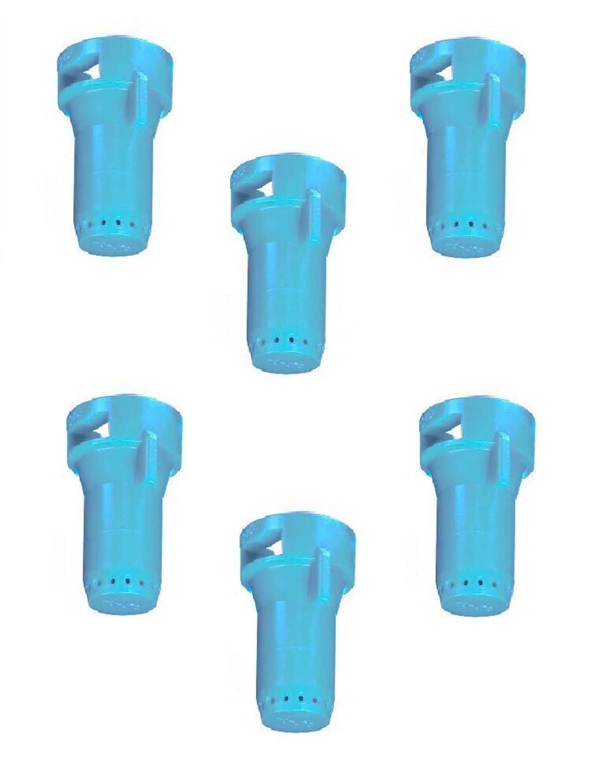 Pack of 6 - TeeJet Stream-Jet SJ-7 7-Stream Outlet Spray Tip 1.0 GPM ...