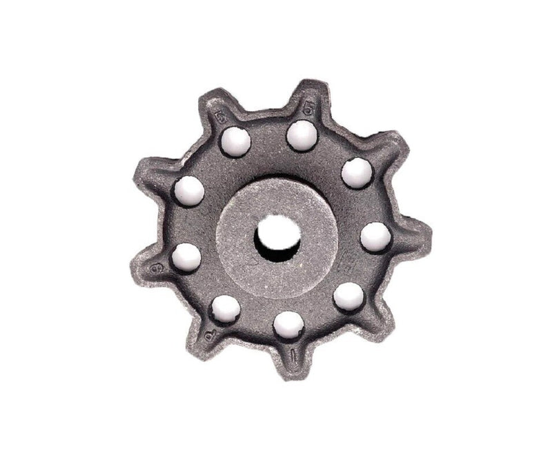 DURAFORCE Sprocket for Detachable Chain 45 & 55 - 9 Teeth w/ 5.125" OD & 3/4" Bore