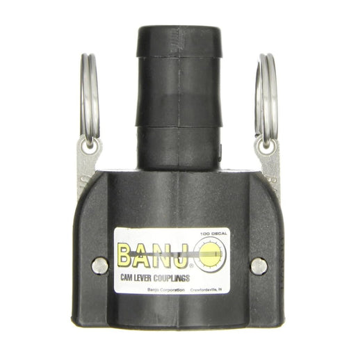 DURAFORCE 2 of 3/4" Banjo Poly Cam Lever Female Coupler - 3/4" Hose Shank USA MADE 075C