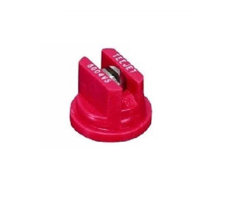DURAFORCE TeeJet Flat Spray Tip Red 80° Polymer w/SS Insert 0.4 GPM @ 40 PSI TP8004VS