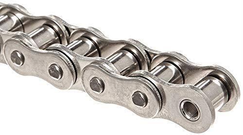 DURAFORCE 50 Stainless Steel Roller Chain 10 Ft w/ Connecting Link RC50SS