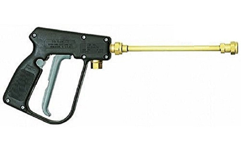 DURAFORCE Trigger Style Spray Gun w/ 18" Extension 1/4" FPT Inlet 250 PSI USA Made