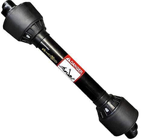 DURAFORCE 42" Complete Economy PTO Driveline 1-3/8" 6-Spline QD x 1-3/8" Round w/ Pin Hole