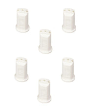 DURAFORCE Pack of 6 - TeeJet Stream-Jet SJ-3 3-Stream Outlet Spray Tip 0.80 GPM @ 40 PSI