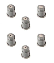DURAFORCE Pack of 6 - TeeJet ConeJet Hollow Cone Spray Tip 0.13 GPM @ 40 PSI Visiflo Gray