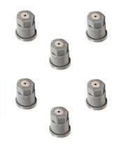 DURAFORCE Pack of 6 - TeeJet ConeJet Hollow Cone Spray Tip 0.13 GPM @ 40 PSI Visiflo Gray