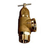 DURAFORCE Pressure Relief/Regulating Brass Valve 1" Inlet & Outlet w/ 150 PSI Range