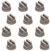 DURAFORCE Pack of 12 - TeeJet Flat Spray Tips 80° Polymer w/ SS Insert 0.6 GPM @ 40 PSI
