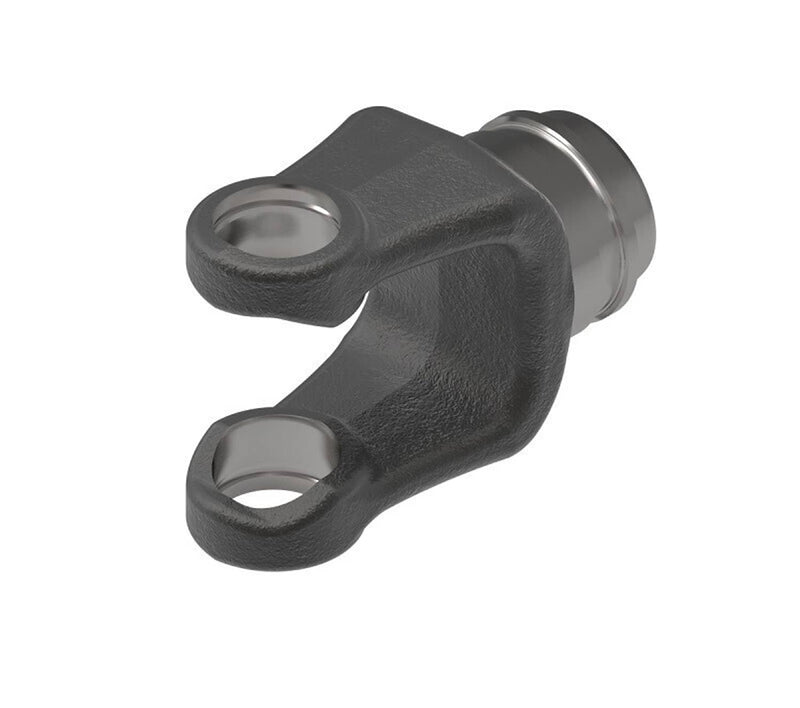 DURAFORCE Weasler Tube Weld Round Bore Yoke Fits 2-1/8" Tube Size 0.120 MM Wall 35N Series