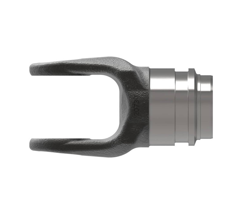 DURAFORCE Weasler Tube Weld Round Bore Yoke Fits 2-1/8" Tube Size 0.120 MM Wall 35N Series