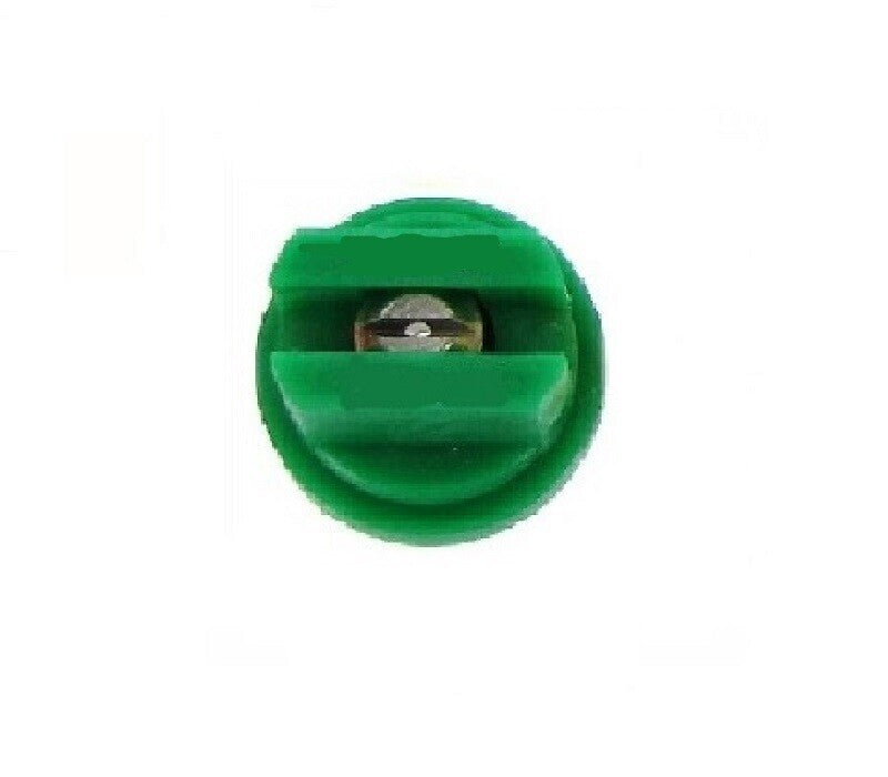DURAFORCE TeeJet Flat Spray Tip Green 110° Polymer w/ SS Insert Visiflo TP110015VS