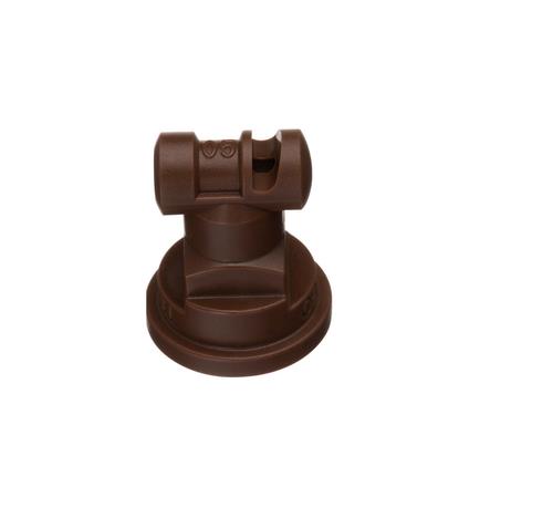 DURAFORCE TeeJet Wide Angle Flat Spray Tip Brown 110° Polymer Visiflo TT11005-VP