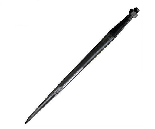 DURAFORCE 43" Black Tapered Bale Spears w/ Nut 3,500 LB Cap 28 MM Dia. Italian Made 83120