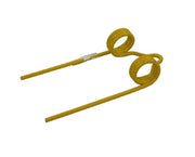 DURAFORCE Replacement For Baler Tooth 5.5" Tine x 3.5" Gap x 1.75" Coil x 0.225" Wire