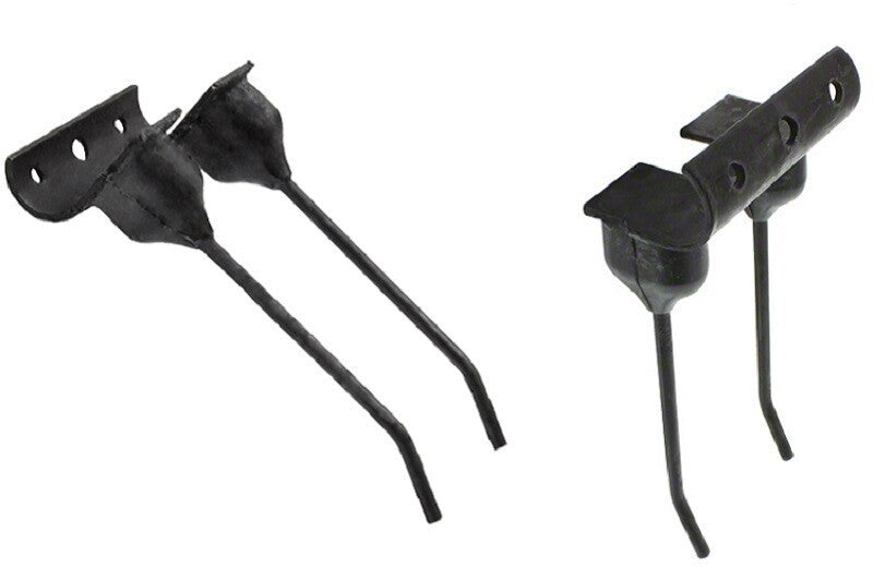 DURAFORCE 10 of Double Rubber Mount Rake Teeth 5.25" Tines x 2.375" Tine Gap RMT883