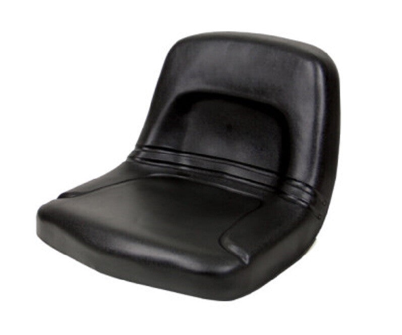 DURAFORCE Replacement For Seat High-Back Steel Pan Style 18" Wide - Black 155000BK