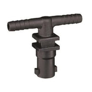 DURAFORCE Quick Nozzle Body Elbow Double Hose Barb For 1/2" ID Hose 125 Max PSI