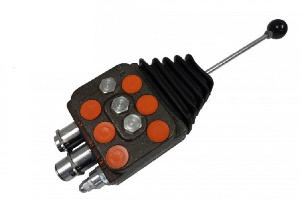 DURAFORCE Cross 10 GPM Hydraulic Loader Valve 2 Spool w/ Joystick Control 185550