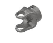DURAFORCE Weasler 1-1/4" Round Bore 1/4" & 5/16" Keyway & Set Screw Implement Yoke 6N