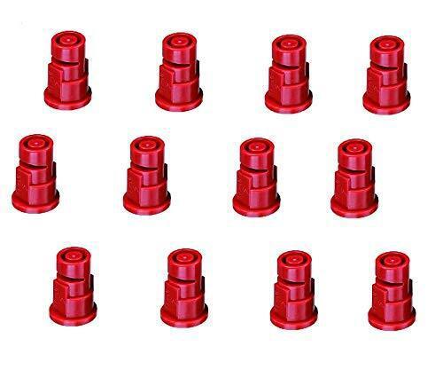 DURAFORCE Pack of 12 - TeeJet Polymer Wide Angle Spray Tips Rated 0.4 GPM @ 40 PSI TF-VP2