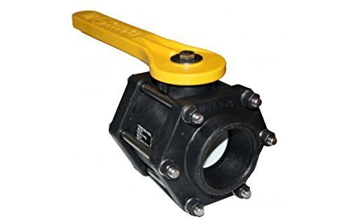 DURAFORCE 0.50" Banjo Poly Ball Valve Full Port USA MADE V050