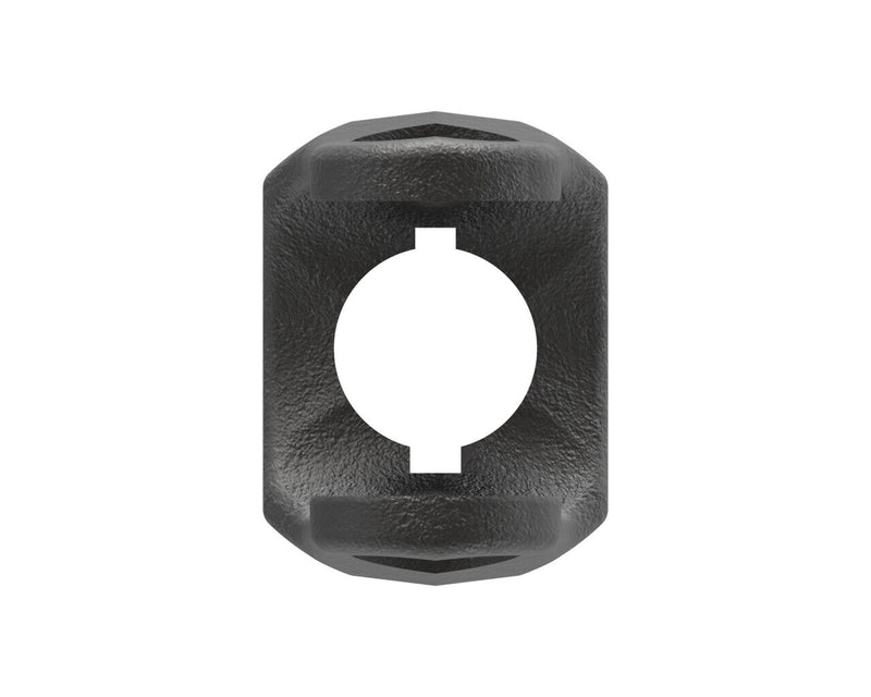 DURAFORCE Weasler 1-1/4" Round Bore 1/4" & 5/16" Keyway & Set Screw Implement Yoke 12N