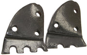 DURAFORCE 9" Post Hole Digger Serrated Auger Edges w/ Nuts & Bolts 50300