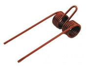 DURAFORCE 6 of Hay Rake Teeth 5.25" Double Tine x 2.5" Tine Gap x 1.50" Coil HE-6