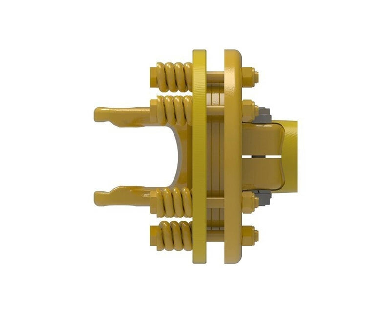 DURAFORCE Weasler Friction Clutch Double Clamp Yoke 1-3/8" 6 Spline Series 6 560-8606