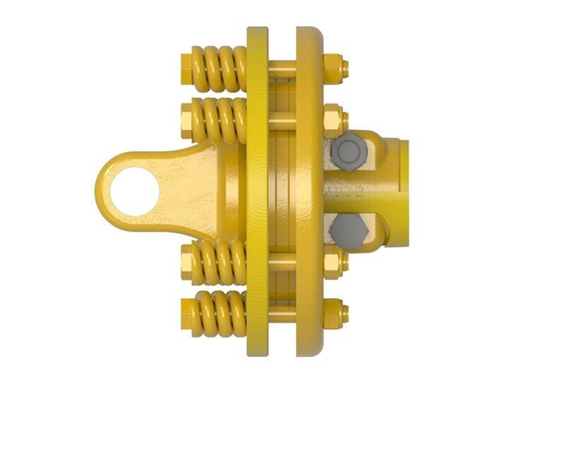 DURAFORCE Weasler Friction Clutch Double Clamp Yoke 1-3/8" 6 Spline Series 6 560-8606