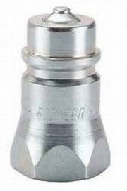 DURAFORCE Parker 1/4"-18 Steel Hydraulic Coupler Nipple w/ 1/4" Body Size 4010-2P
