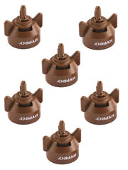 DURAFORCE 6 of Hypro Guardian Air Brown Polymer Spray Tip 110° Rated @ 0.50 GPM 40 PSI