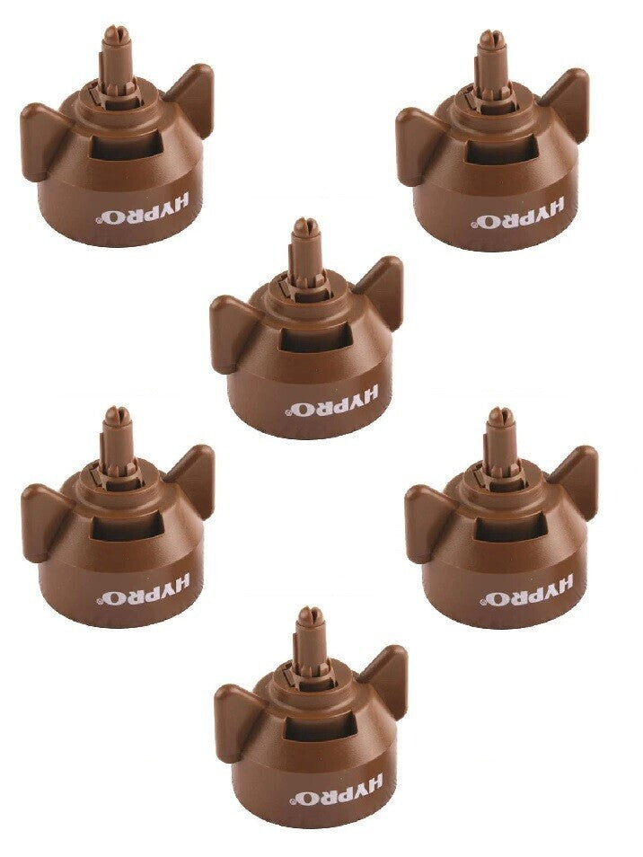 DURAFORCE 6 of Hypro Guardian Air Brown Polymer Spray Tip 110° Rated @ 0.50 GPM 40 PSI