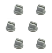DURAFORCE Pack of 6 - TeeJet Even Flat Spray Tip 80° Polymer w/ SS Insert 0.6 GPM @ 40 PSI