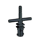 DURAFORCE 2 of Quick Nozzle Body Elbow Triple Hose Barb For 3/4" ID Hose 125 Max PSI