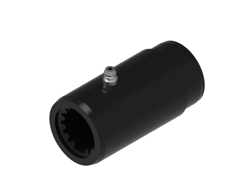DURAFORCE Weasler 1" Bore x 15 Spline x 3" Long Slip Sleeve Fits 1-1/2" Tube Size 6N