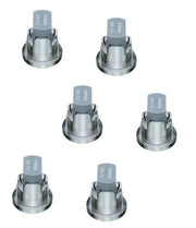 DURAFORCE Pack of 6 - TeeJet TwinJet Twin Flat Spray Tips Stainless Steel w/ 110° VisiFlo